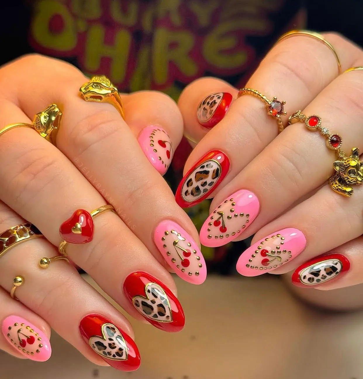 Cherry Bomb Juicy Nail