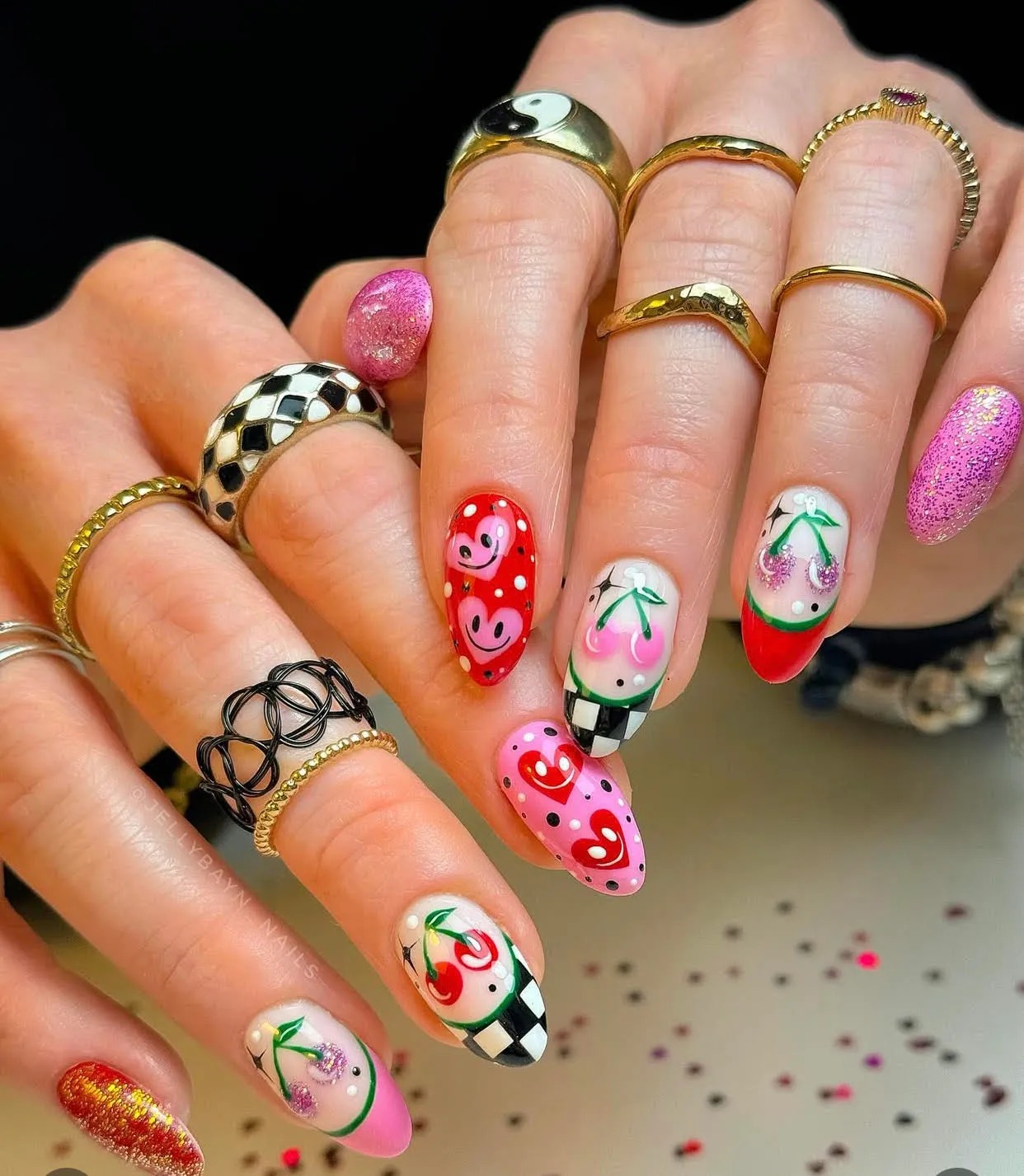 Cherry Bomb Juicy Nail