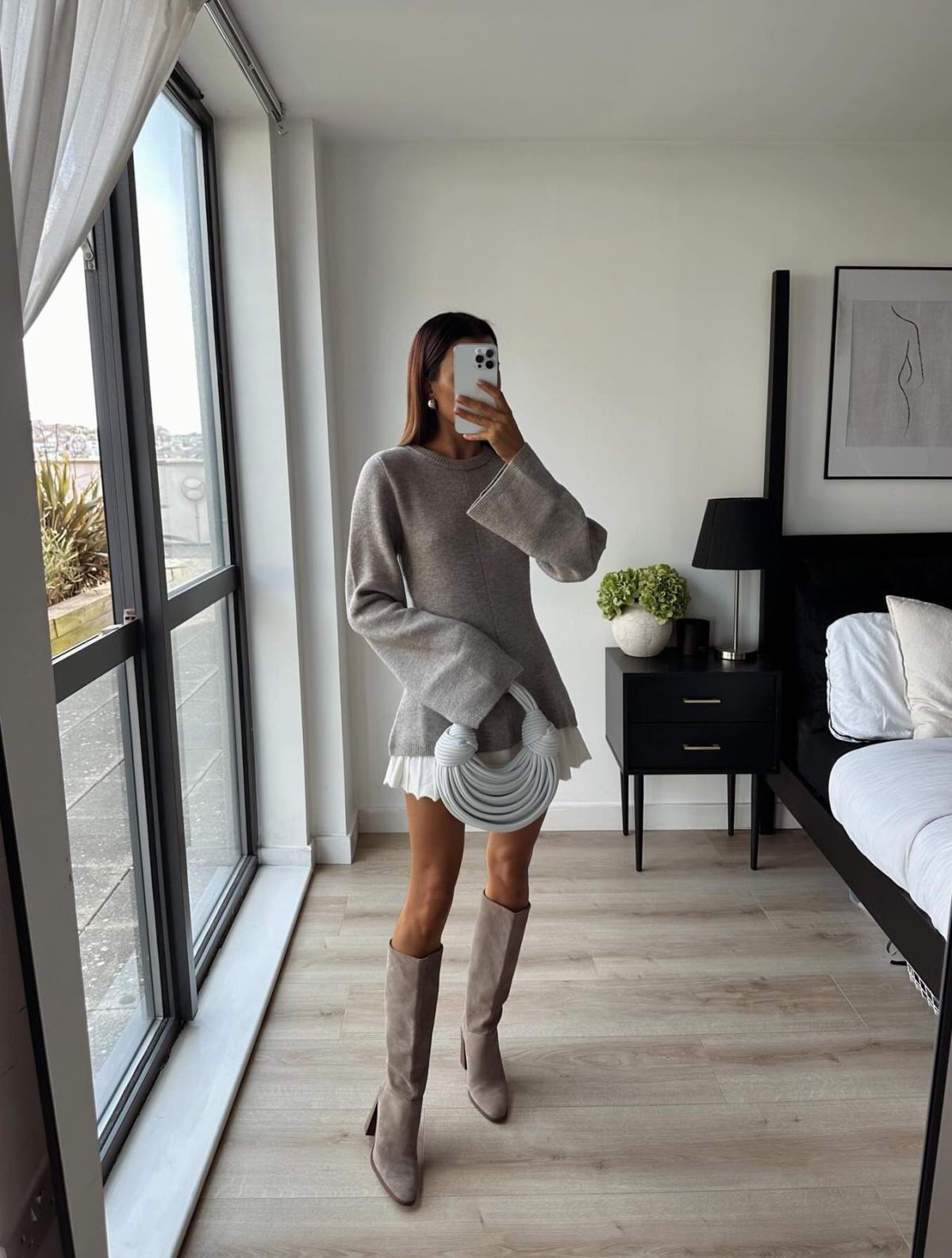 knee high boots outfits