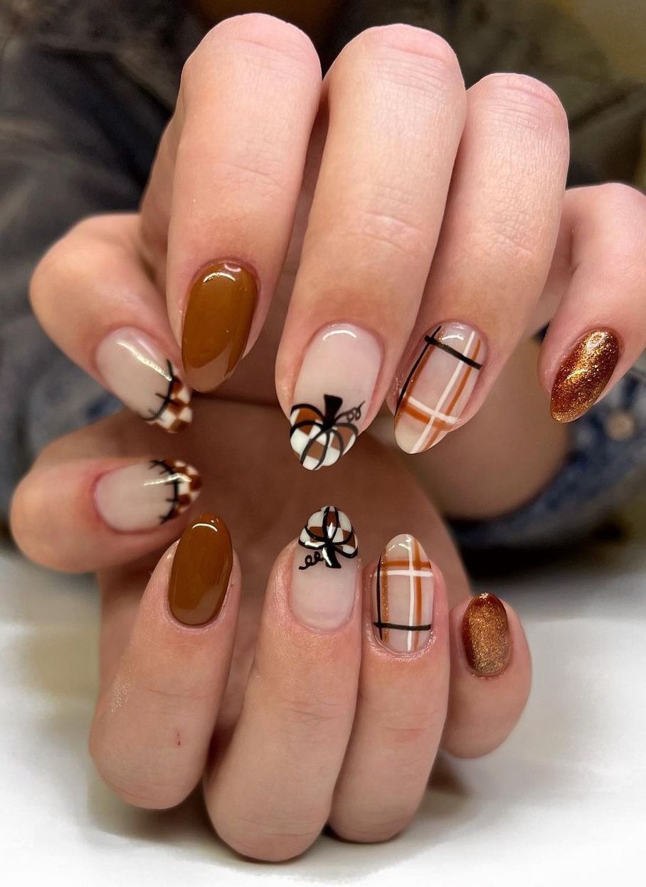 thanksgiving nails 