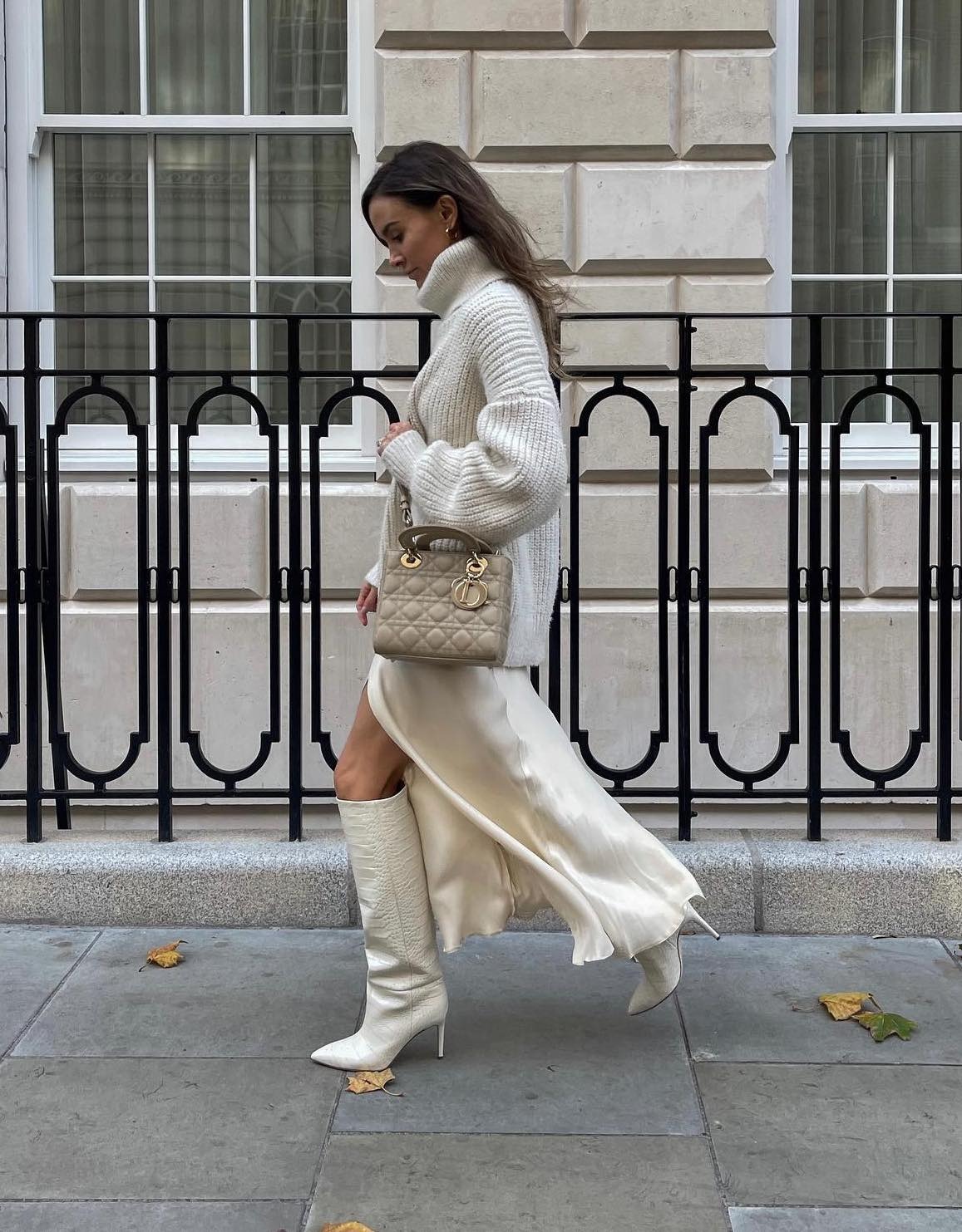 white boots outfit ideas