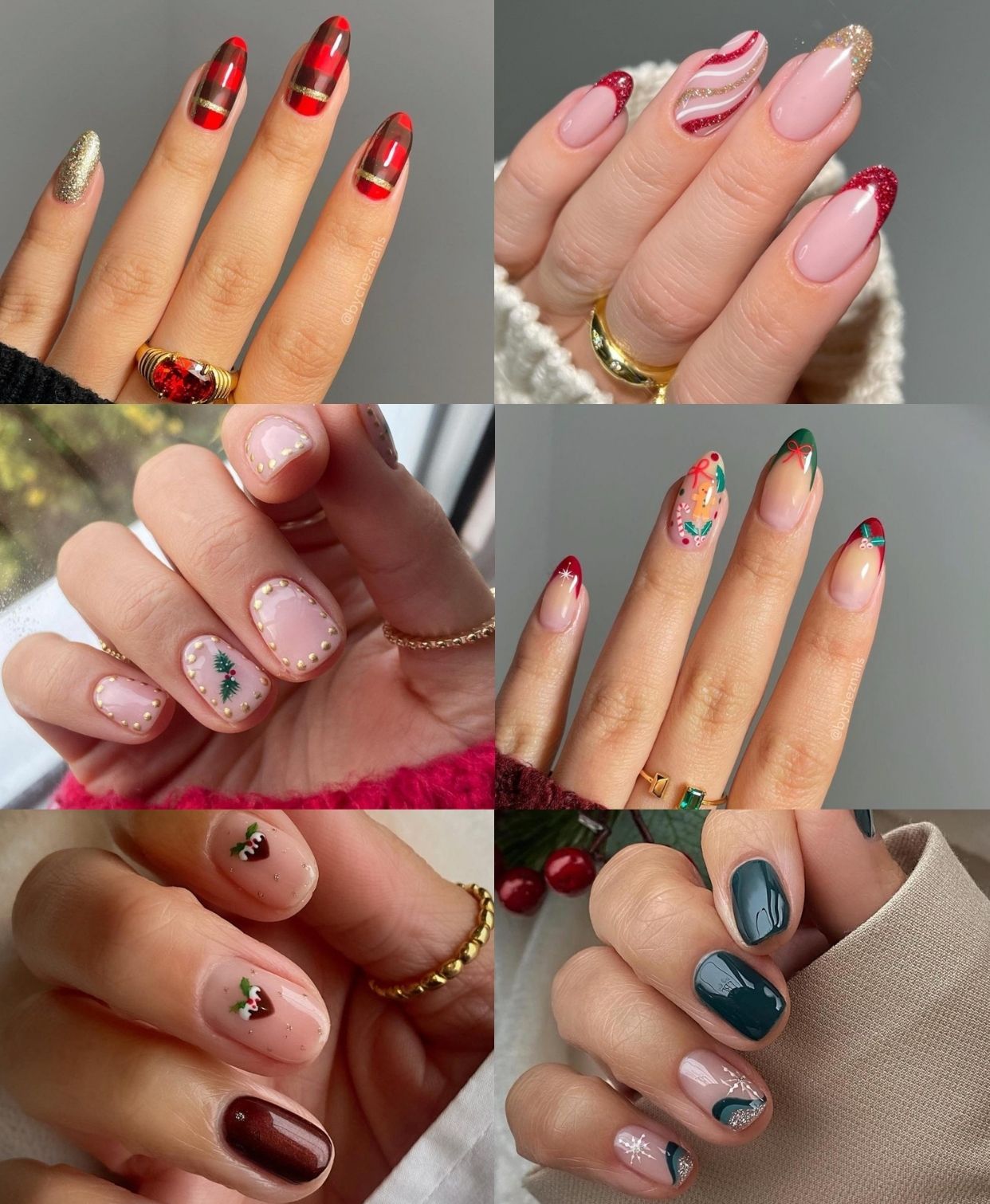 Christmas Nail Designs Too Cute to Hide in Mittens (1)